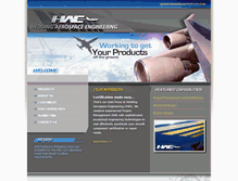 Tablet Screenshot of heddingaerospace.com